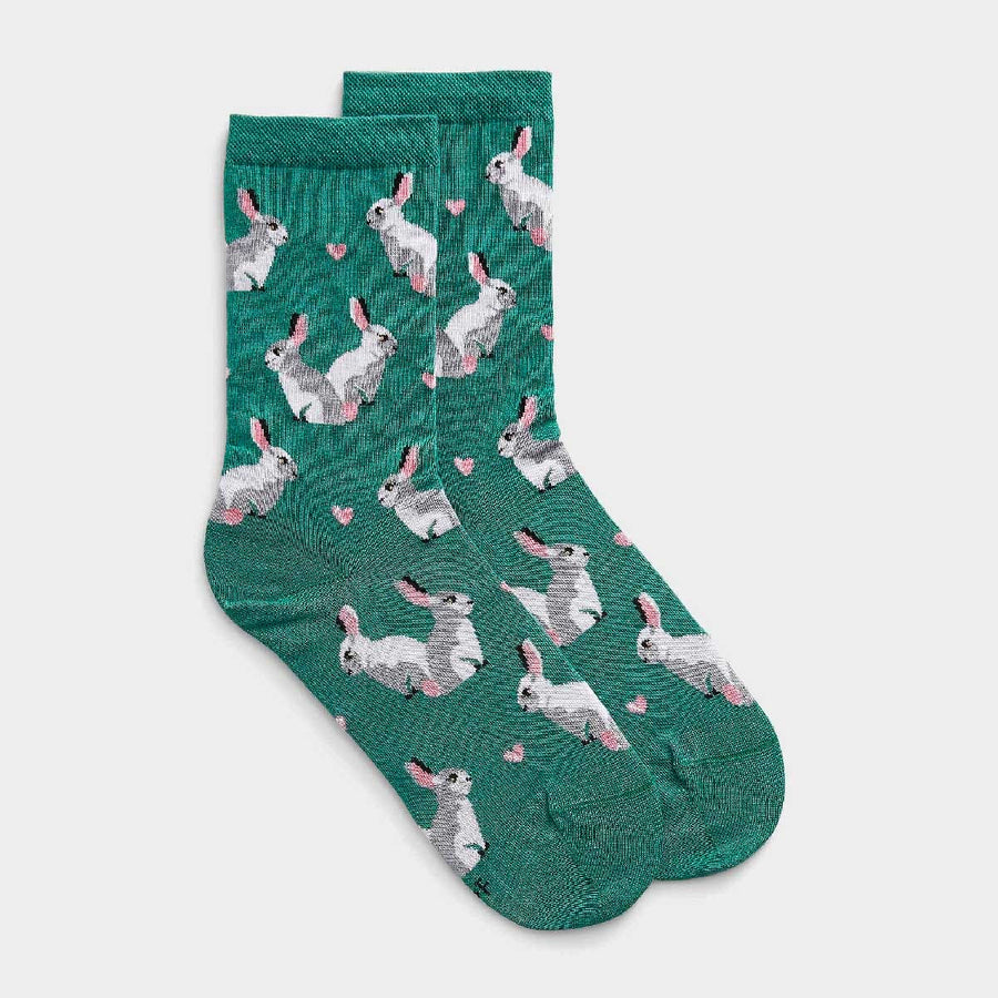 Chaussettes lapin pour elle