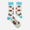 Twin Roads - Traditional American Tattoo Socks for Her