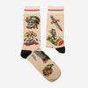 American War Tattoo Socks for Him