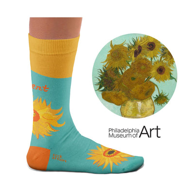 Twin Roads - Van Gogh Sunflowers Socks for Her