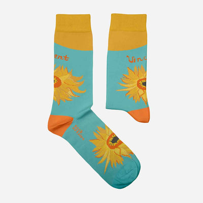 Twin Roads - Van Gogh Sunflowers Socks for Her