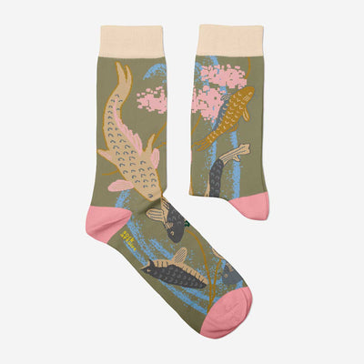 Twin Roads - Carps Swimming Socks for Her