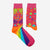 Chaussettes Peace and Love pour elle