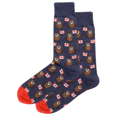 Twin Roads - Canada Beaver Socks for Him