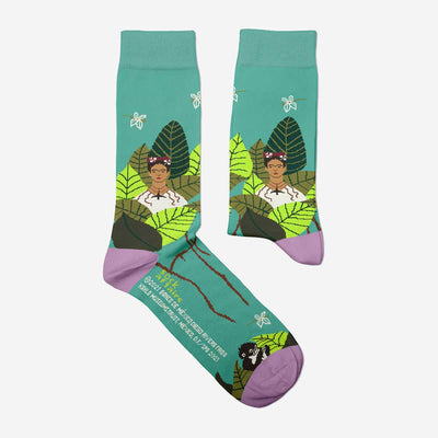 Frida Self Portrait Socks for Her