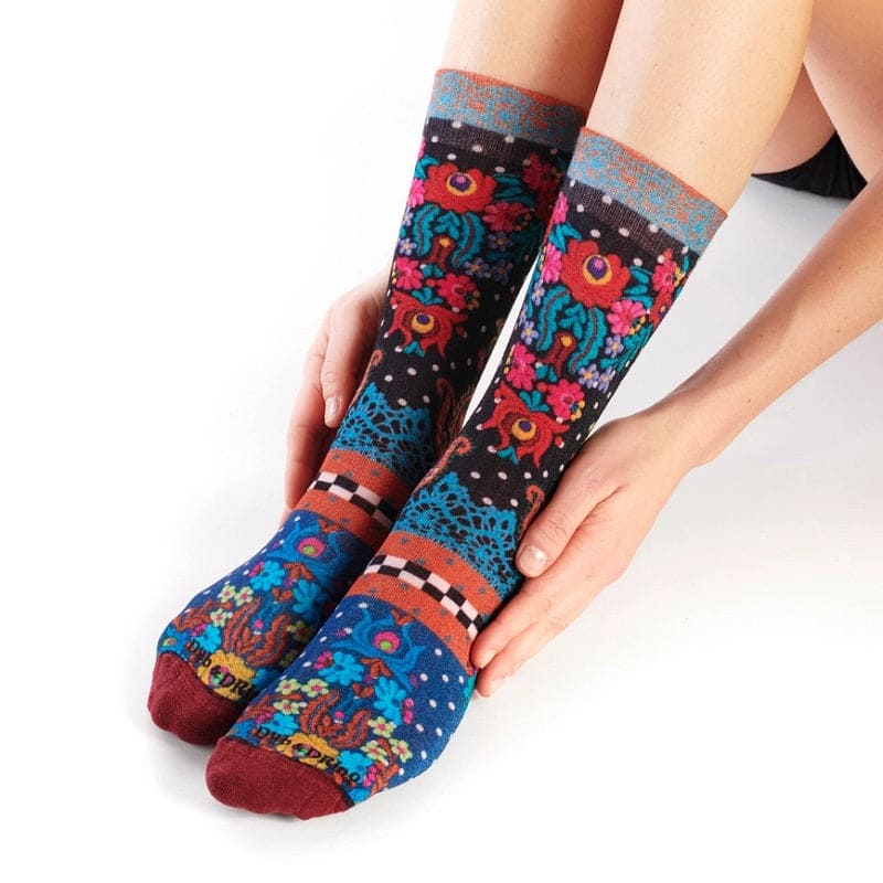 Twin Roads - Garden Printed Socks for Her
