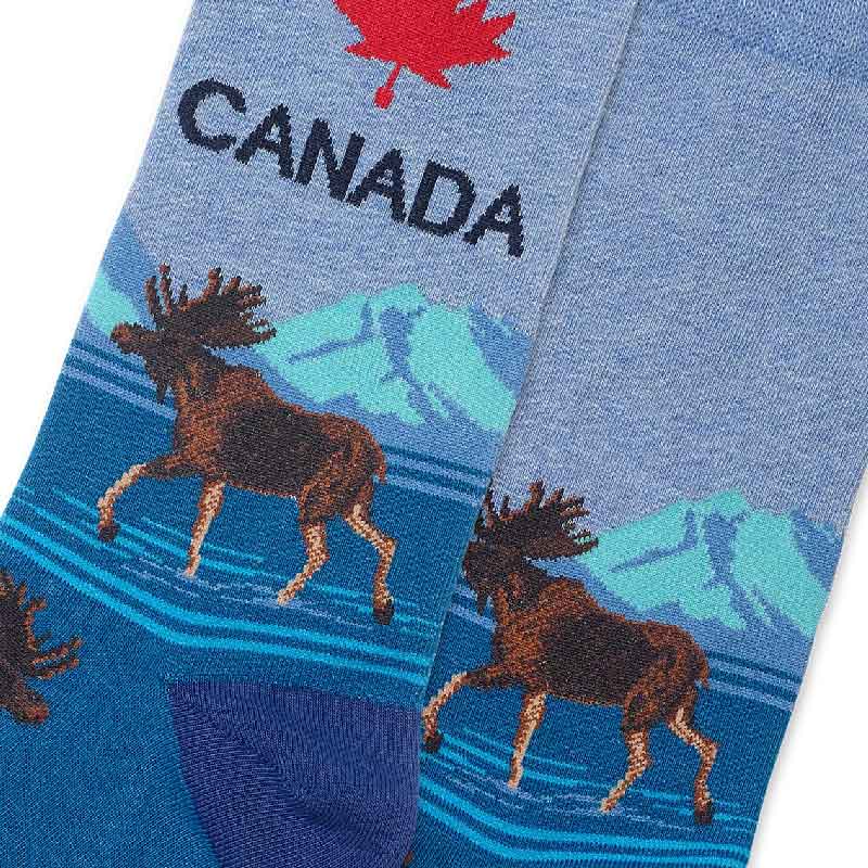Twin Roads - Canada Moose Socks for Her