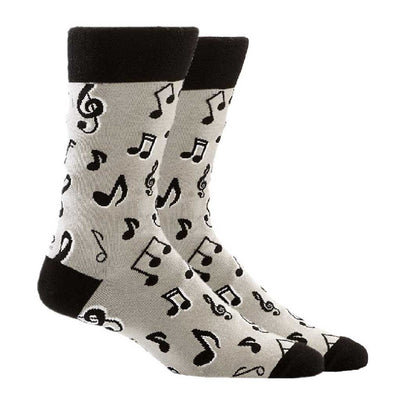 men's socks - Musical Notes