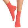 Twin Roas - Roll-Top Pure Cotton Petunia Ankle Socks
